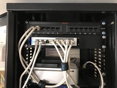 Ubiquiti POE Switch 1U Rack mount - SOHO 10" Adapter