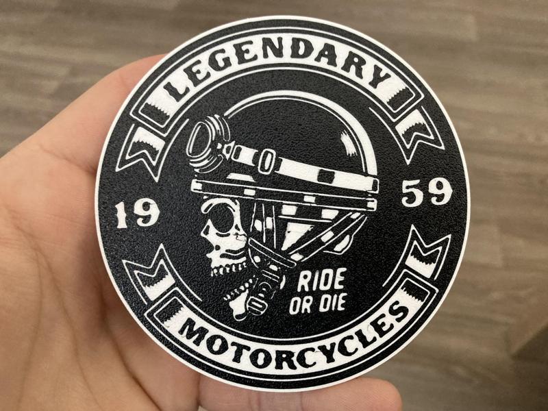 Legendary Motorcycles coaster