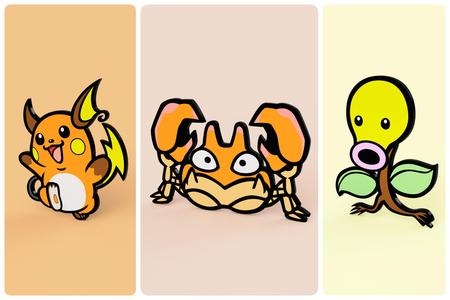Pokemon Pop Art, Coaster (Collection 7)
