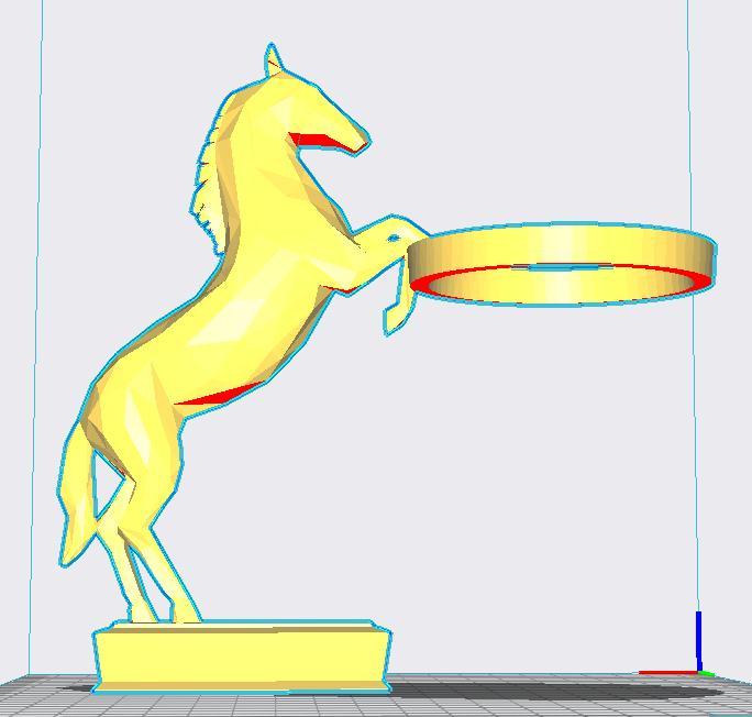 Horse wine stand