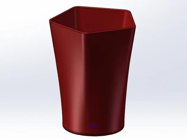 Pentagon Toothbrush Holder