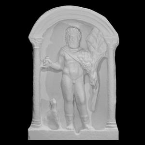 Heracles stealing the apples of the Hesperides