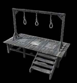 medieval gallows