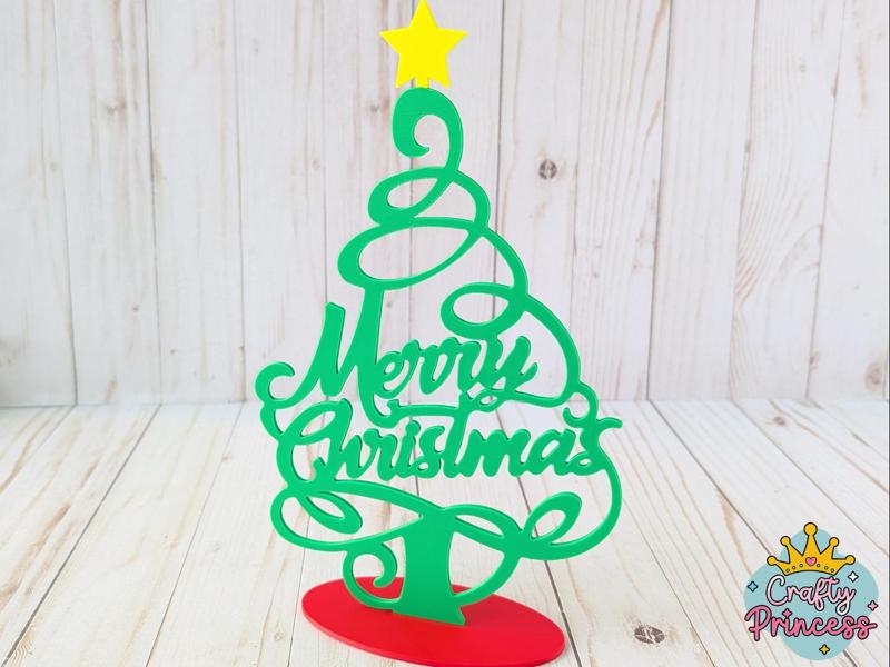 Merry Christmas Tree Decoration