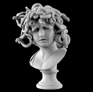 Bust of Medusa at The Musei Capitolini, Rome