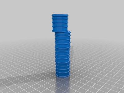 Tall Stack of Nuclear Barrels