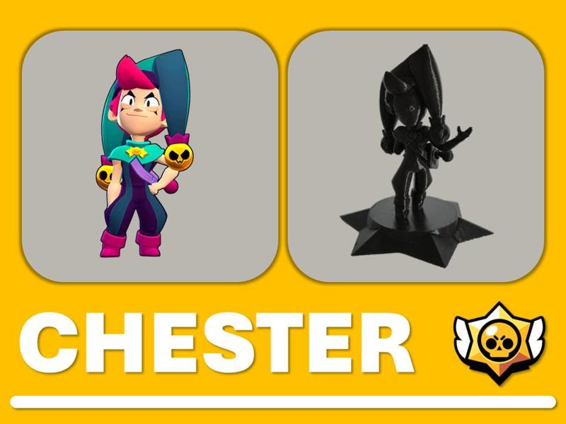 Chester brawl stars figurine