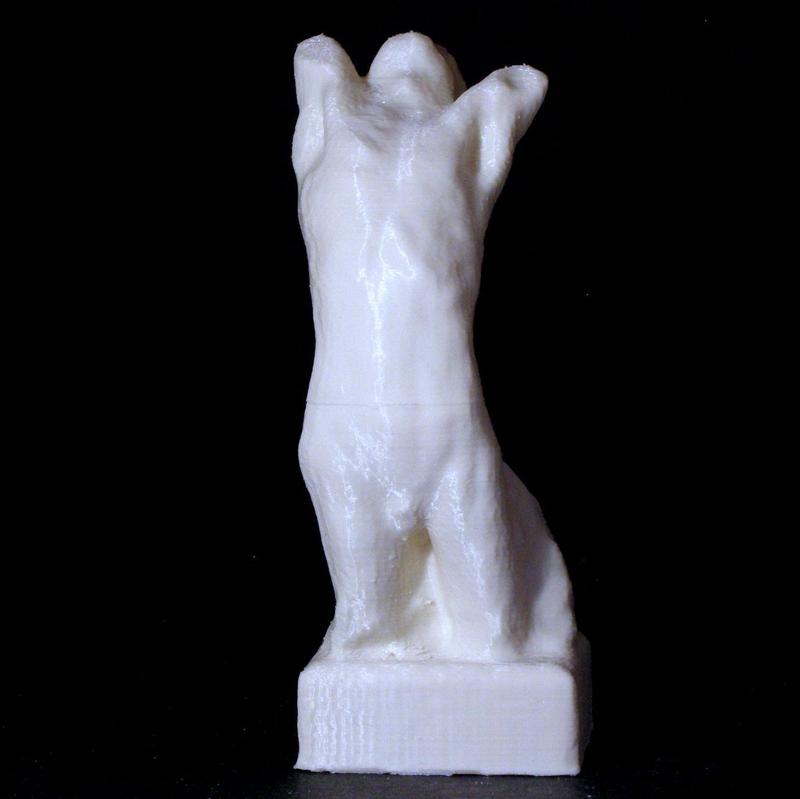 Narcisse 8 inch Rodin 3D scan From Portland Art Museum