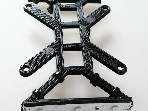 Naze32 Afromini mount for 50mm holder (with LEDs)