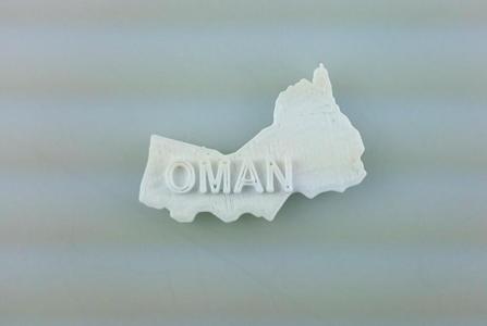 Map of Oman
