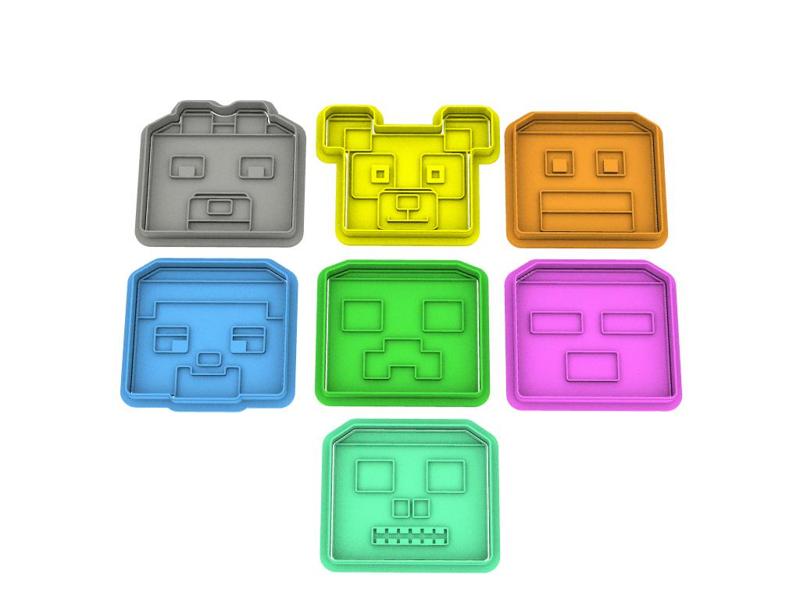 MINECRAFT COOKIE CUTTER
