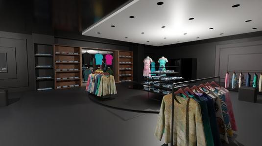 Clothing Store interior