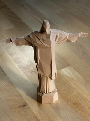 Lowpoly Christ the Redeemer