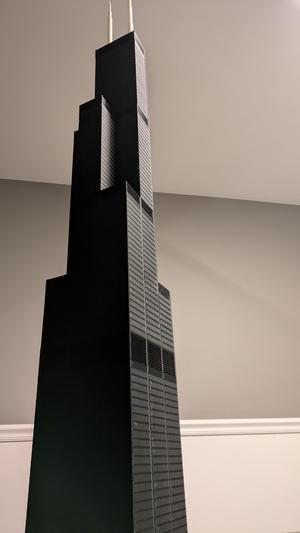 Searz Tower - 1:375 Scale Model Skyscraper