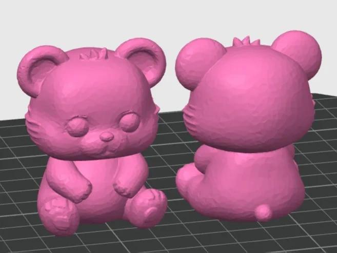 Cute little bear Valentine's Day gift for girlfriend wife