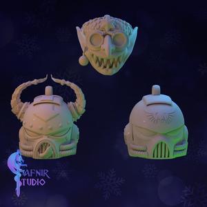 GRIMDARK Christmas bauble