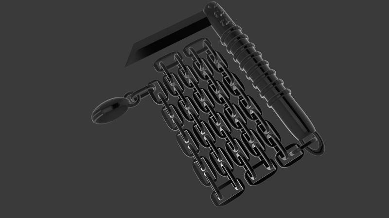 Kusarigama (chained)