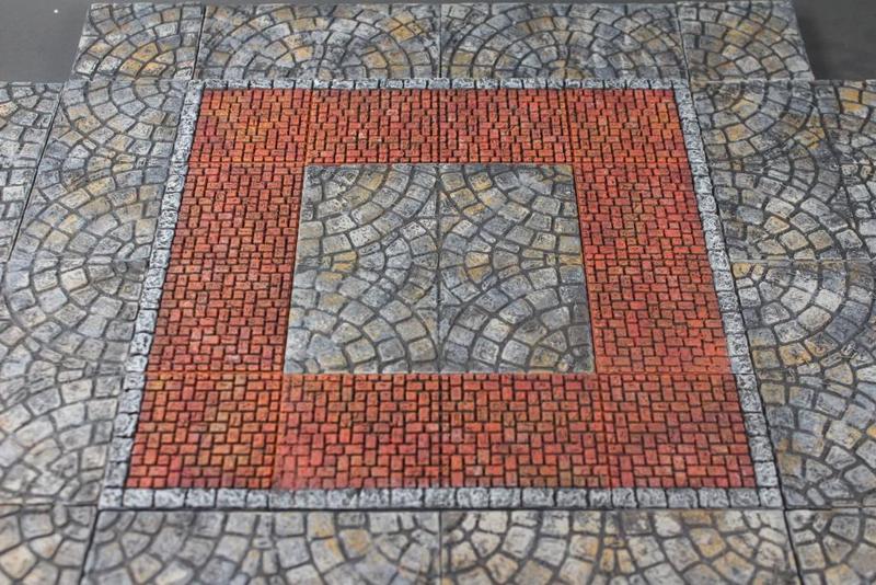 OpenForge 2.0 Brick Sidewalks and Straight Curbs