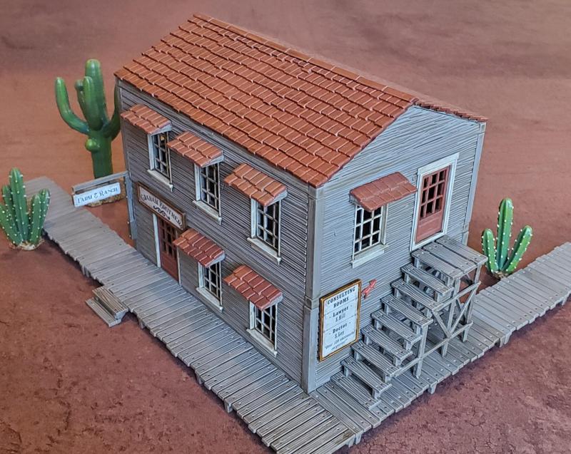 Wild West - Gable/Peaked Roof and Awnings