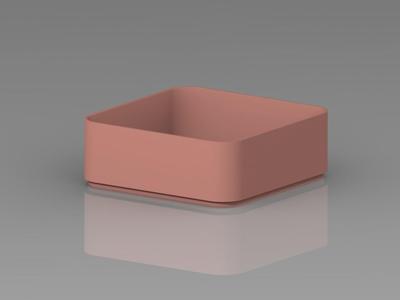 Stack Tray 138x138x50mm Storage Stackable Tray Box