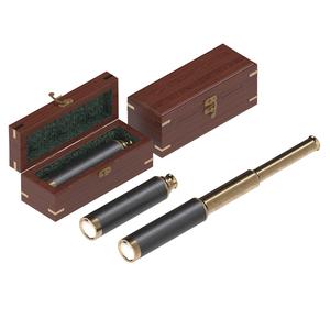 Spyglass in a wooden case