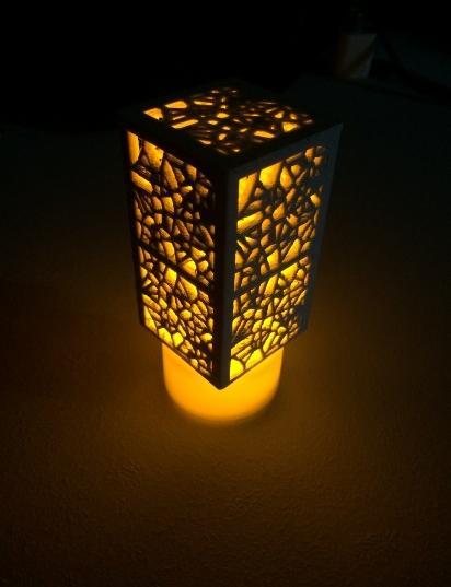 Voronoi Night Light