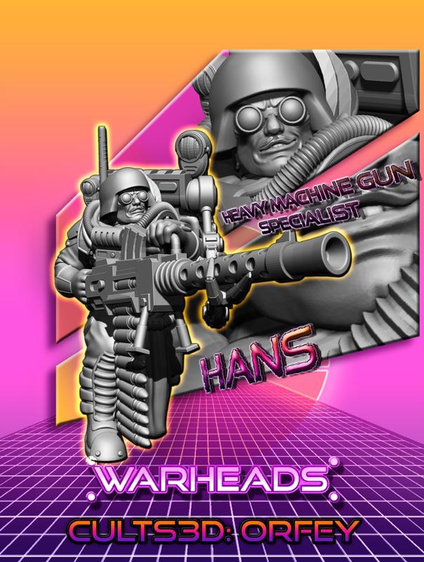Hans the Heavy Machine Gun Specialist!