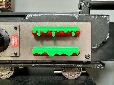 Ghostbusters Haslab ghost trap slime covered bars