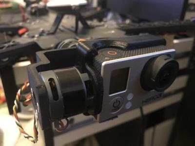 TBS Disco Gimbal GOPRO holder and arm for 2208 motors