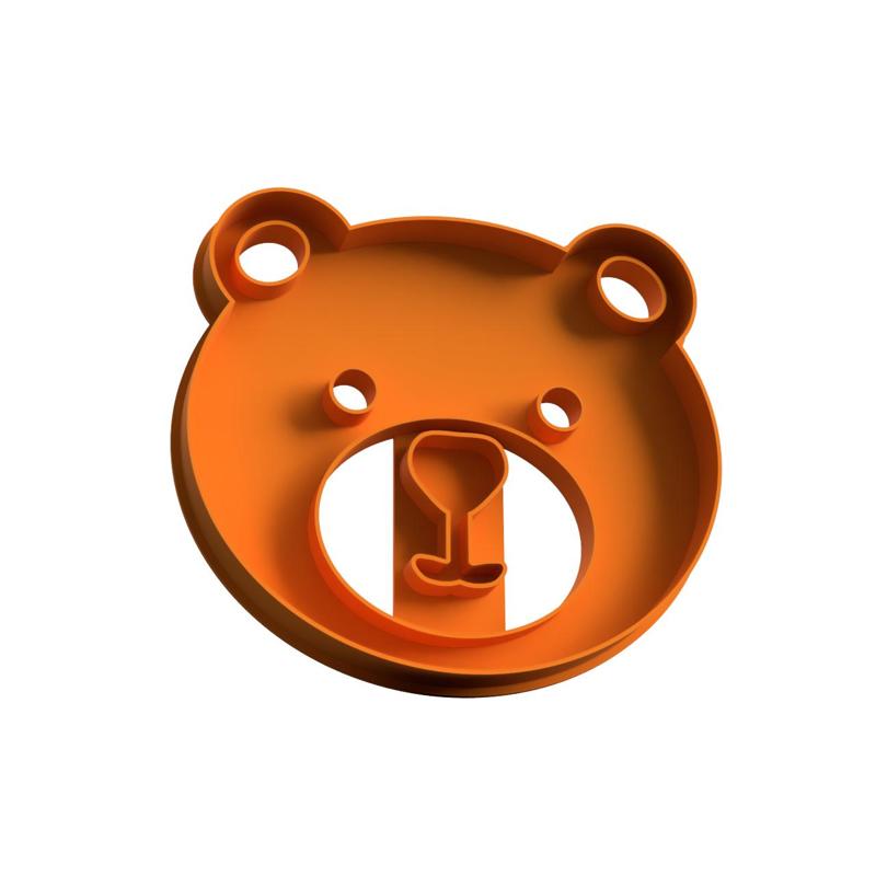 bear cookie cutter - cookie cutter teddy bear - bear