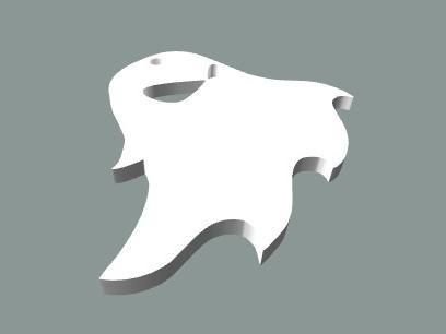 Ghost keychain