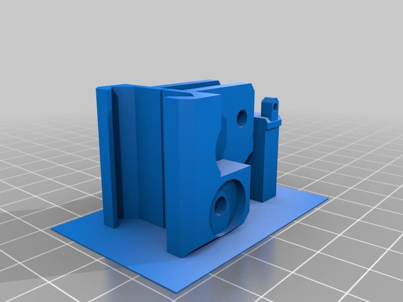 Sport style AR15 front sight with fiber optic and elevation adjust