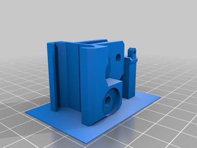 Sport style AR15 front sight with fiber optic and elevation adjust