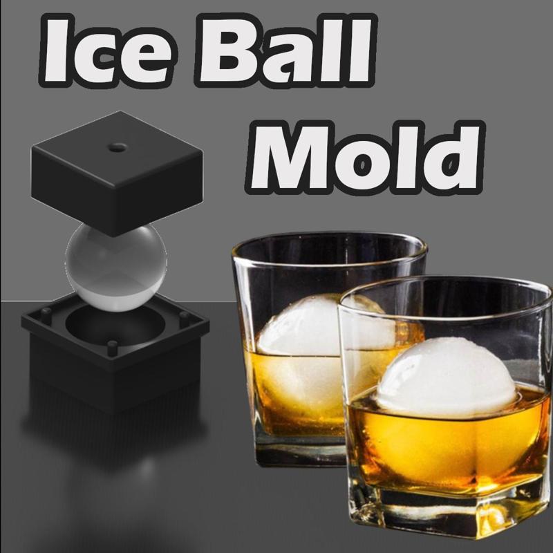 Ice Ball Mold for whiskey glass