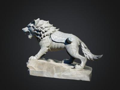Wolf Statue