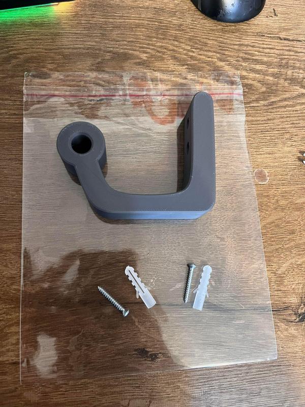 Motorcycle Helmet Wall Support