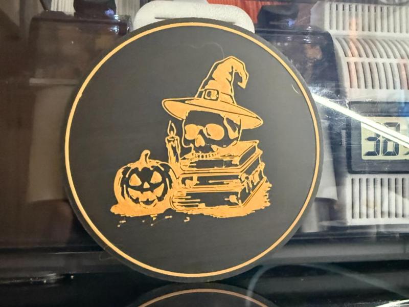 HALLOWEEN SKULL COASTER