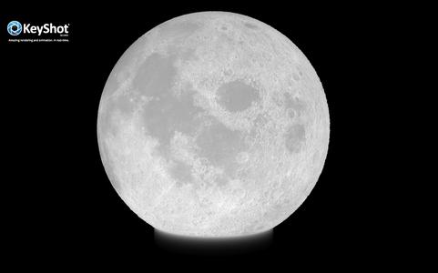 3d printing moon lamp