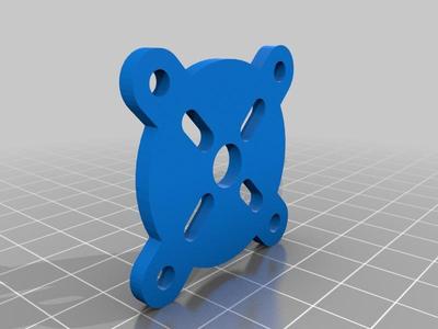 Mini skyhunter motor mount parts