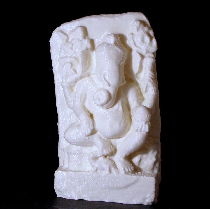 Stone statue of Ganesha