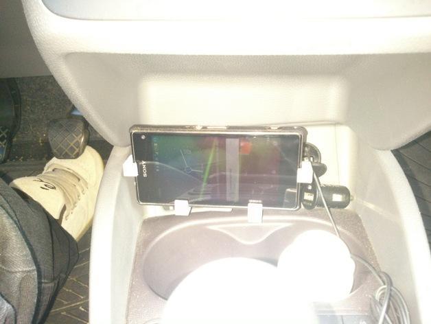 Smartphone cell phone holder SEAT Ibiza 6J