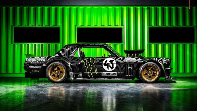 Ford Mustang Rtr 1965 Hoonicorn 845 Hp Gymkhana Seven - Monster Energy Ken Block Mustang