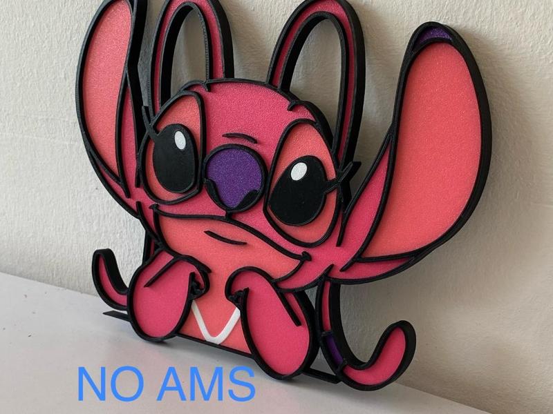 Angel Stitch Wall Decor NO AMS needed!