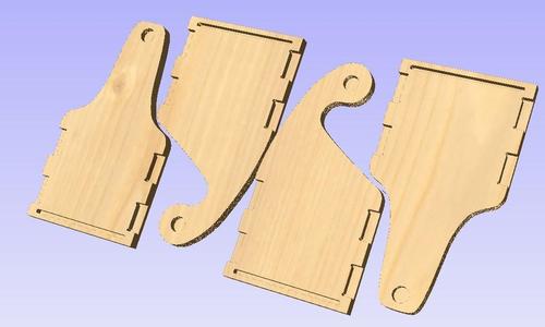 Beer Caddy CNC vectors