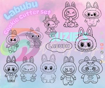 Labubu Imprint Cutter set