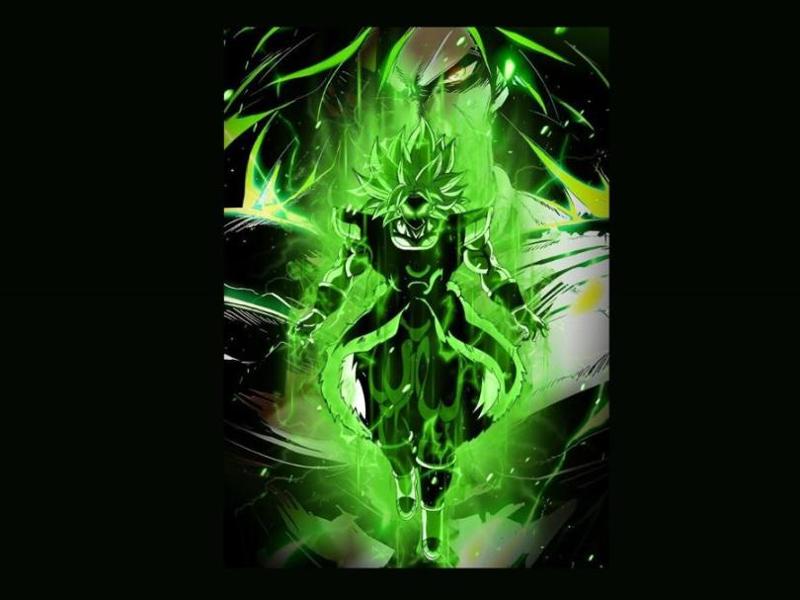Super Saiyan Broly - HueForge