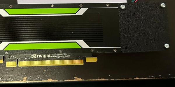 Tesla P4 50mm fan shroud