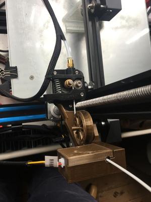 CR10 or CR-10 vertical  low filament guide