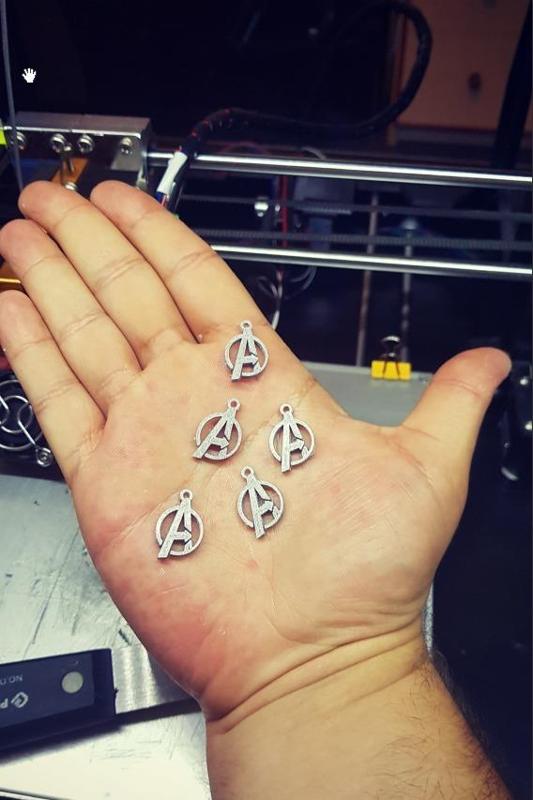 Avengers Logo Pendant!