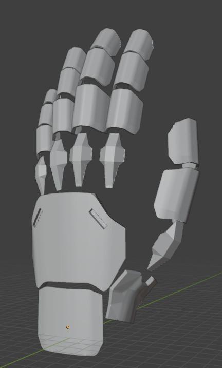 David Martinez Chromed Hands (Cyberpunk Edgerunners) Cosplay Prop